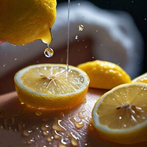 Lemon on skin for dark spots