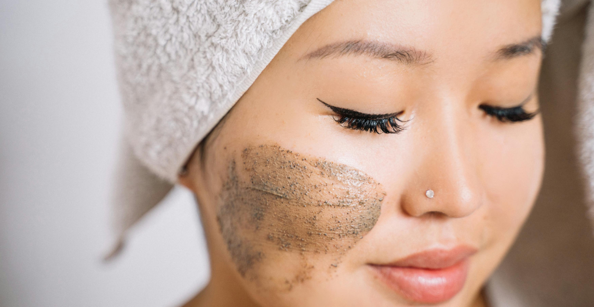 DIY face scrub