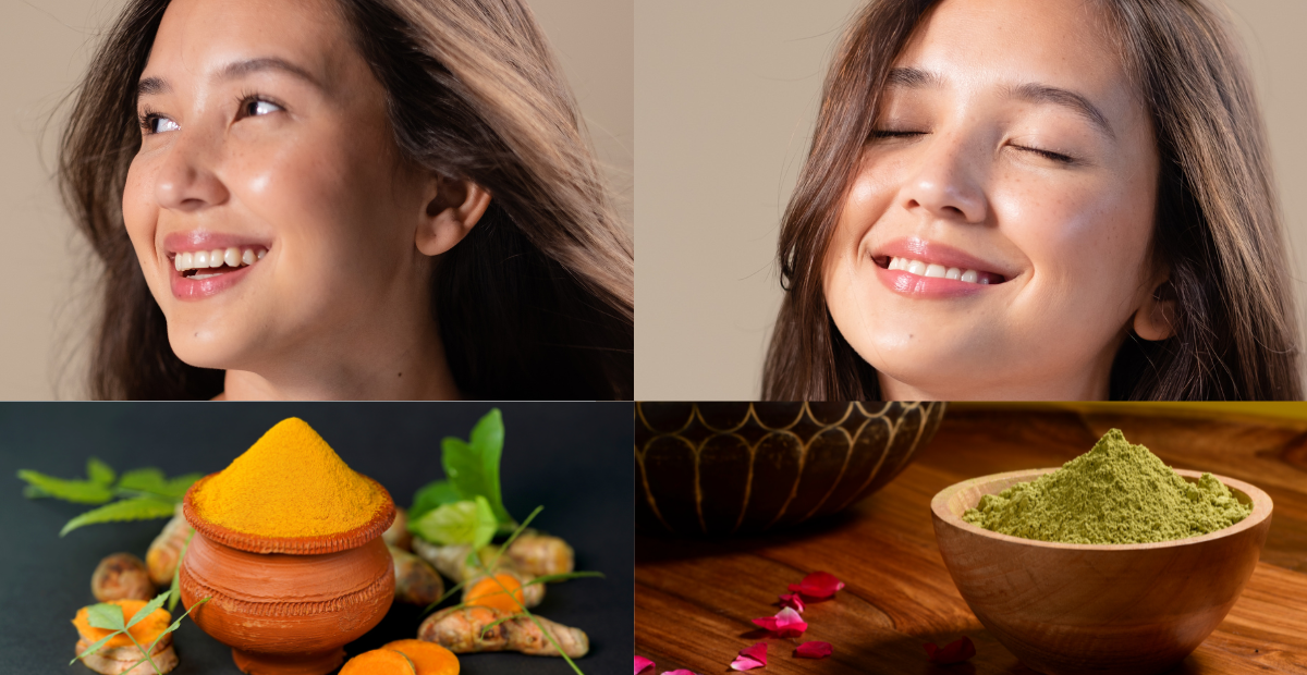 Turmeric and Neem for glowing and hydrated skin