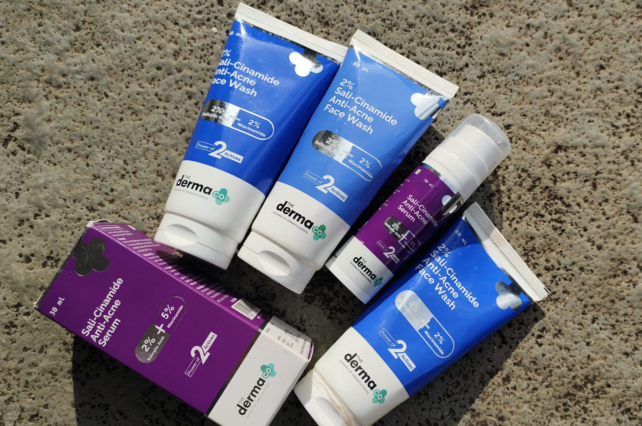 The Derma Co Sali-Cinamide Anti-Acne Combo