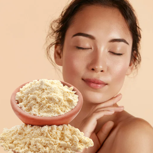 Gram flour for skin