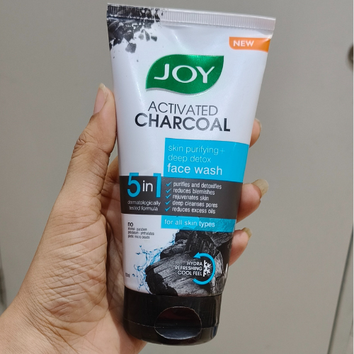 Joy Activated Charcoal deep detox face wash review