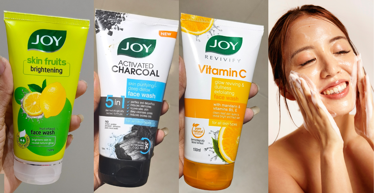 Joy Face Washes Review