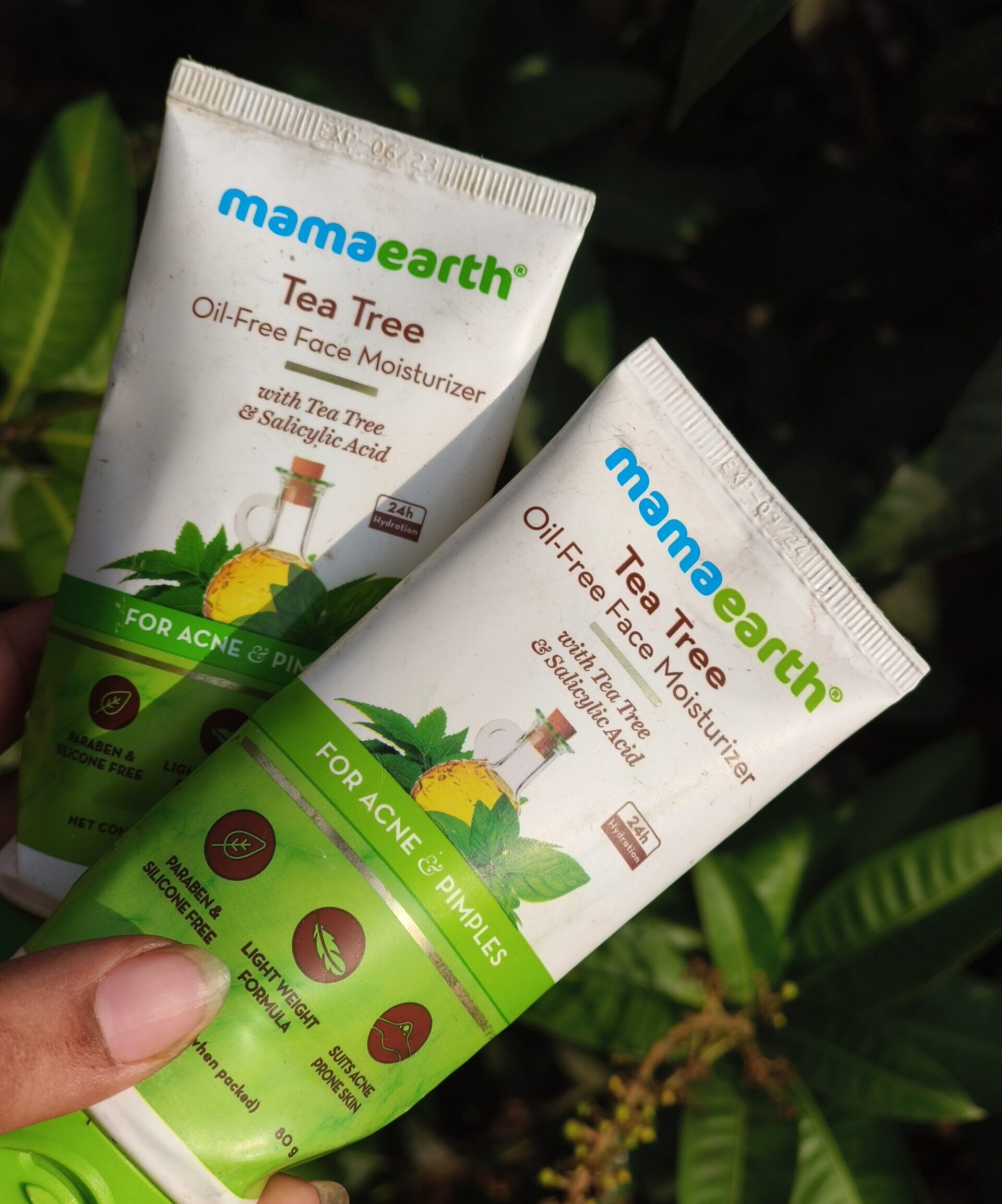 Mamaearth Tea Tree Oil-Free Moisturizer