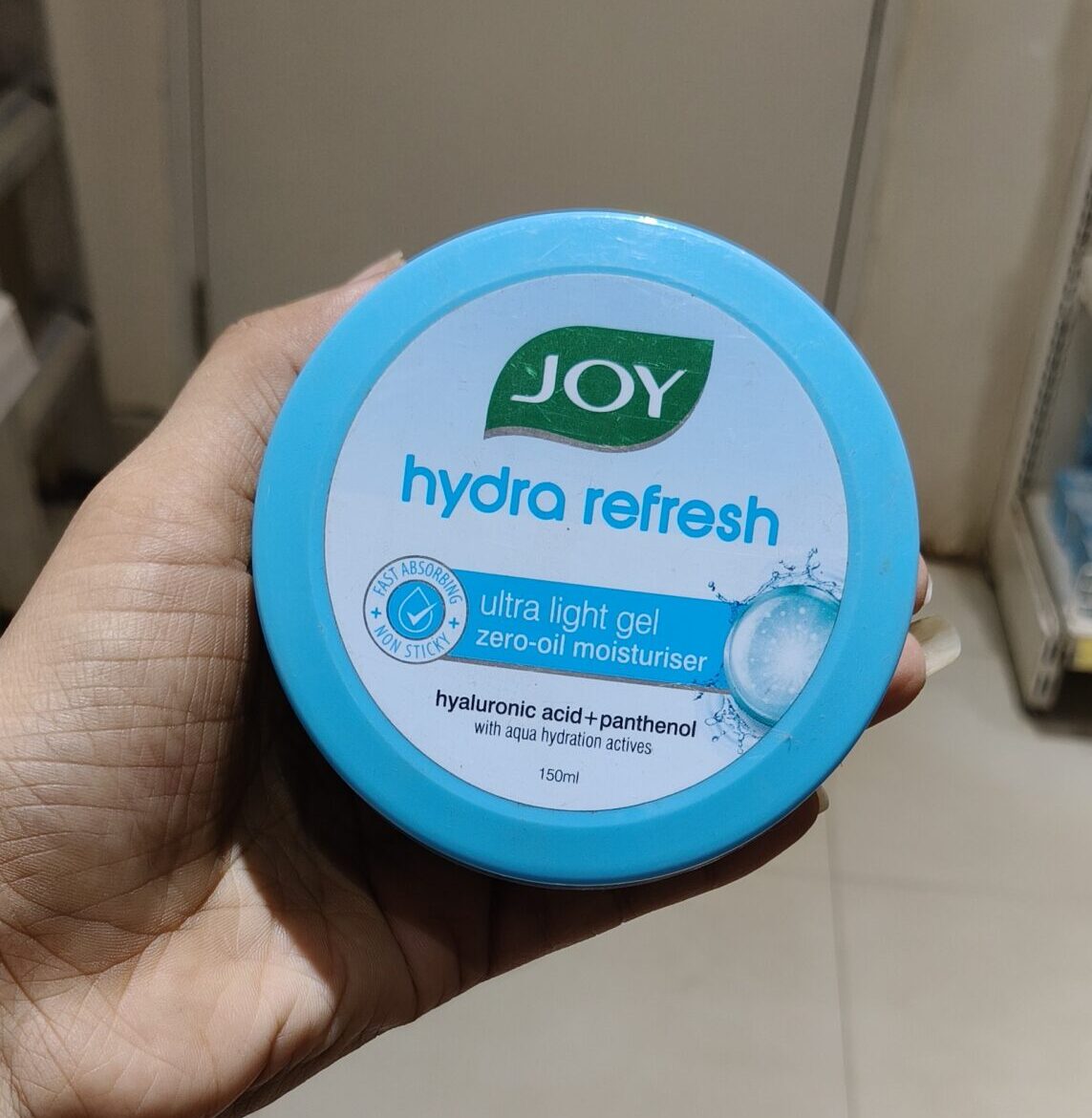 JOY Hydra Fresh Ultra Light Gel Zero-Oil Moisturizer