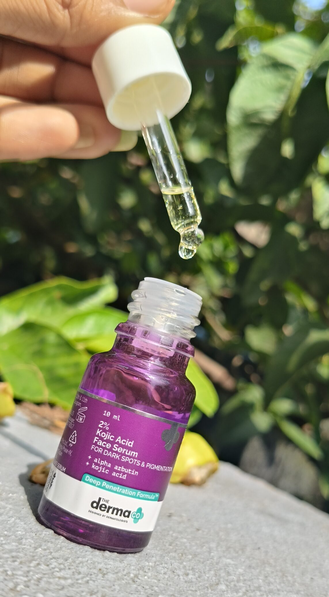 The Derma Co 2% kojic Acid Face Serum 