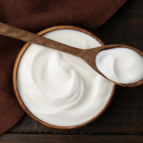 Yogurt + Orange peel powder