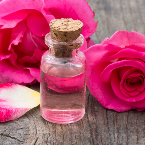 Rose Water + Orange peel powder