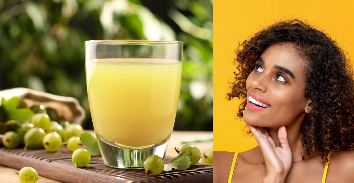 Amla shots for Hair and skin