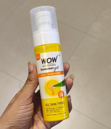 Wow sunscreen review
