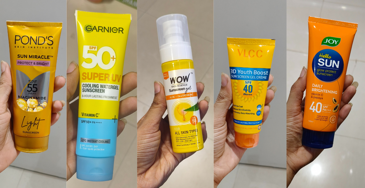 Sunscreens top picks under 500rs