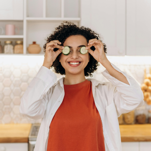 DIY Cucumber Remedies for Eyes