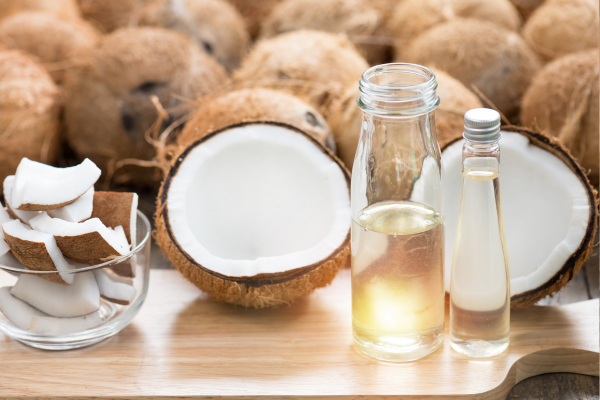 Besan and Coconut Oil Pack