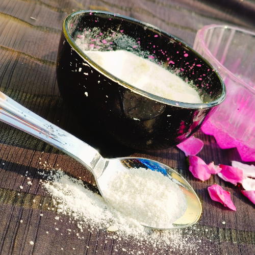 Rice Flour + Rice Water ( For Instant Brightening Skin )