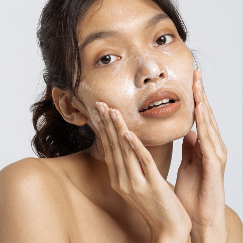 right way to use plum green tea pore cleansing face wash
