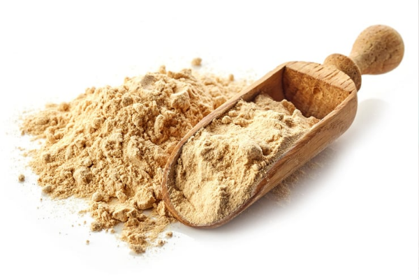 Besan and Rose powder
