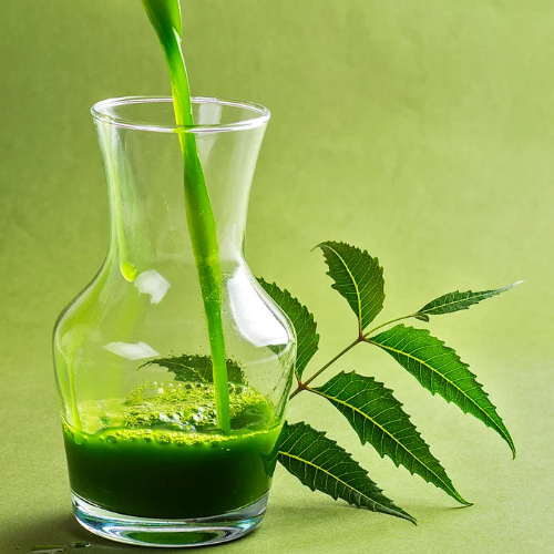 Gram flour pack and Neem juice